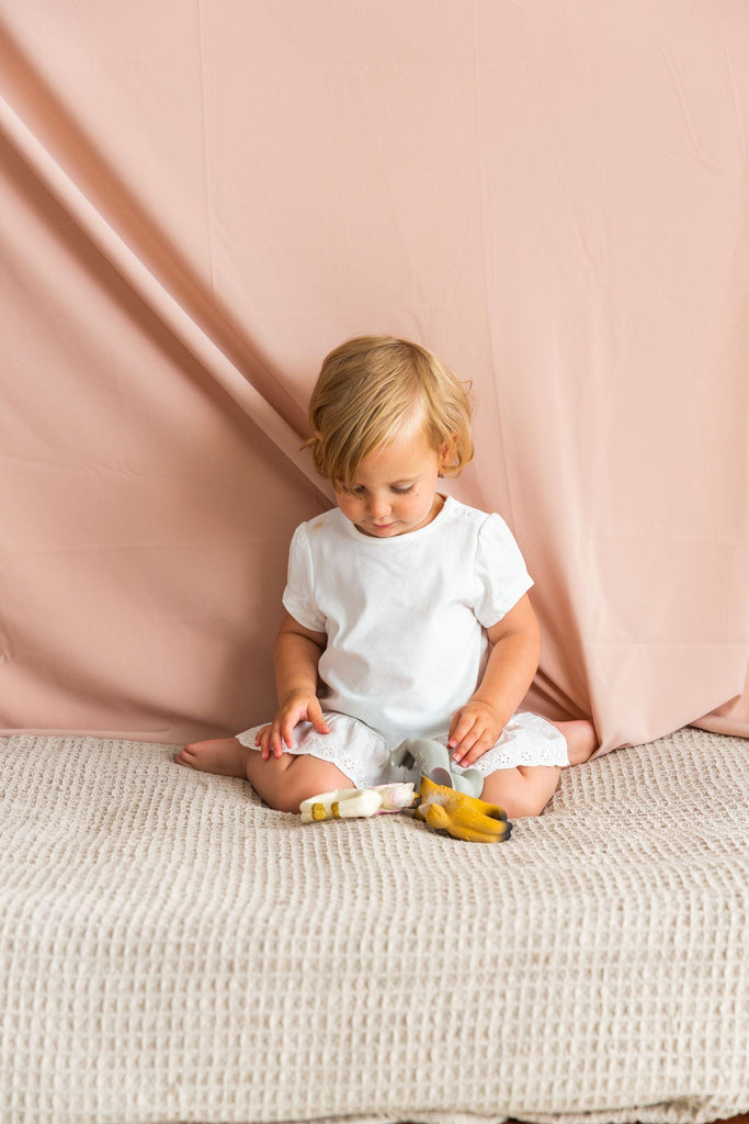 Chewable Bracelet - Stacy The Unicorn  | Oli & Carol Natural Teether - Big Head