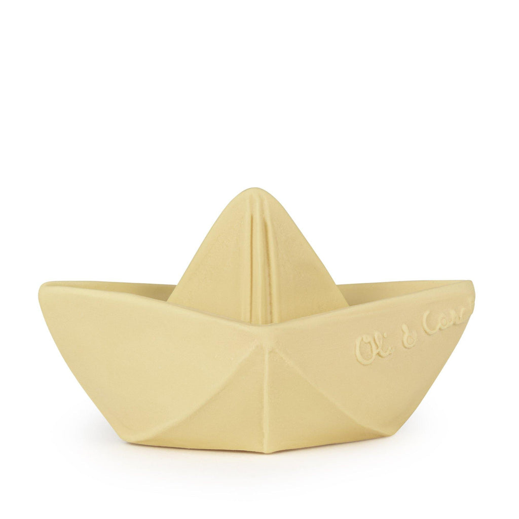 Origami Boat - Bath Toy - Big Head