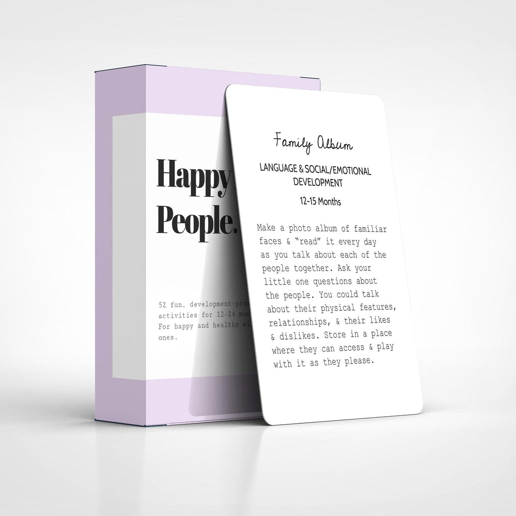 Happy Little People™ Card Deck: The Second Year - Big Head