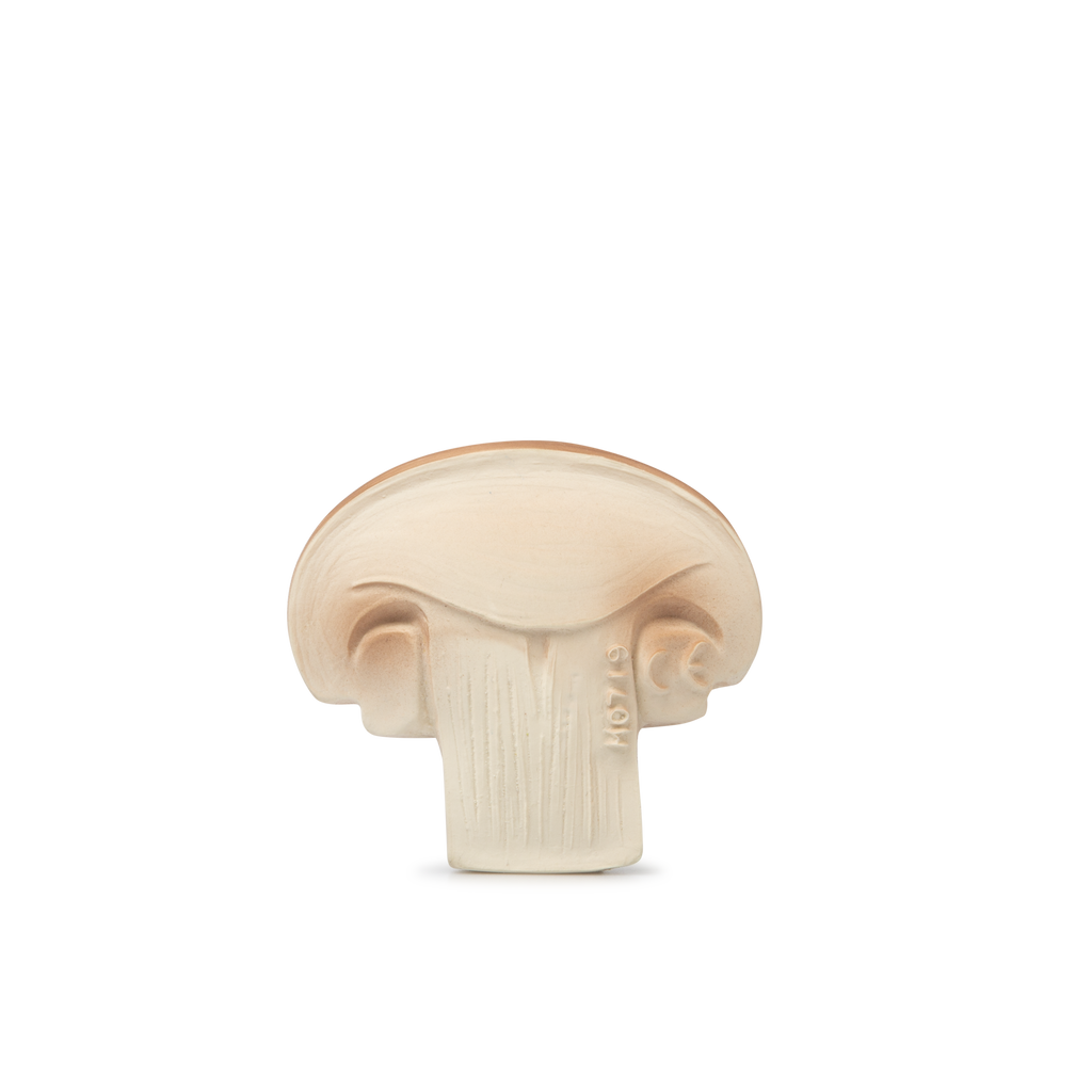 Mushroom Natural Rubber Teether - Big Head