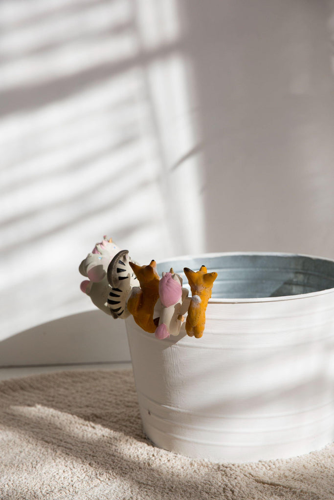 Chewable Bracelet - Stacy The Unicorn  | Oli & Carol Natural Teether - Big Head