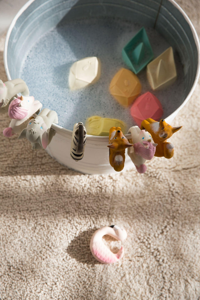 Chewable Bracelet - Stacy The Unicorn  | Oli & Carol Natural Teether - Big Head