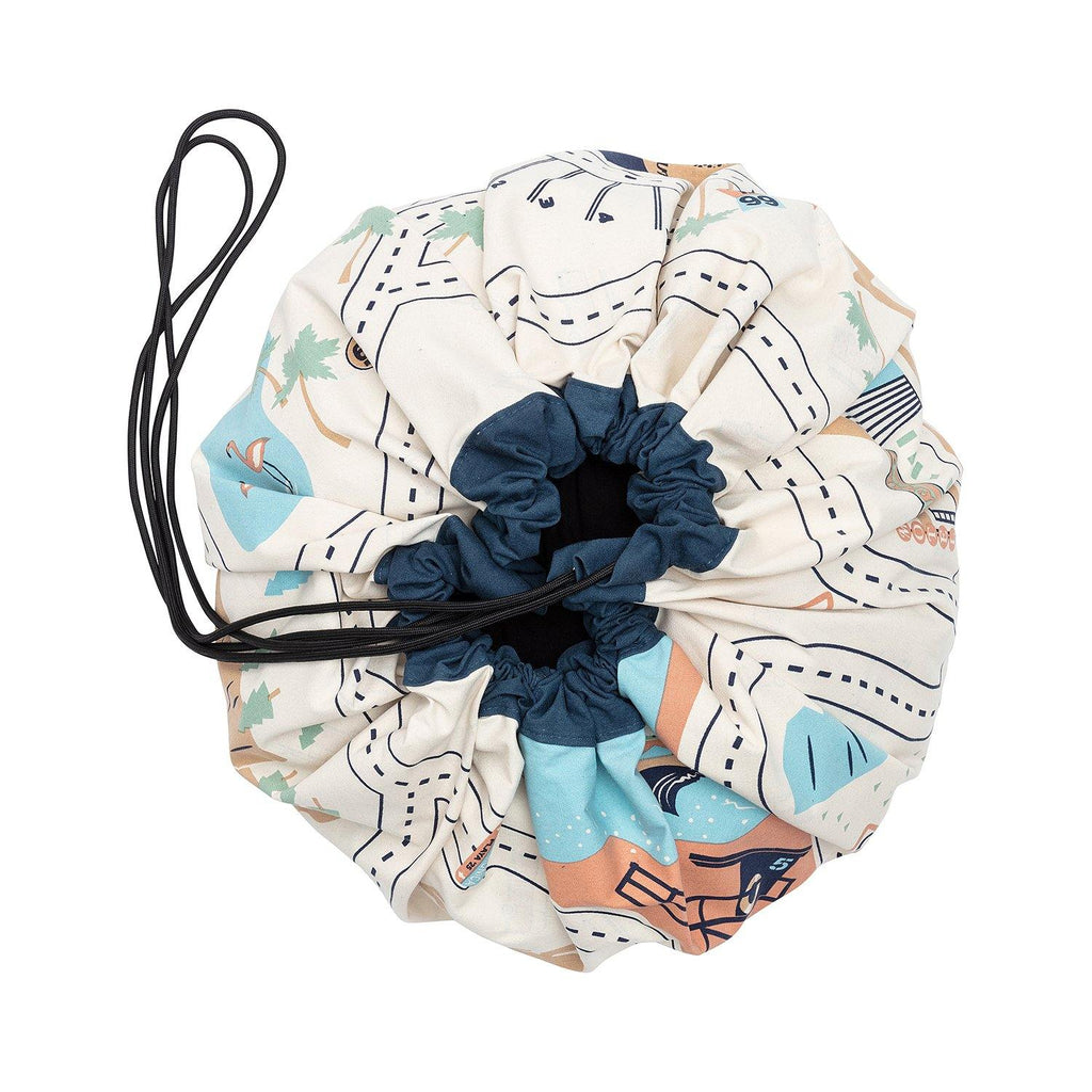 L.A. Roadmap Toy Storage Bag - Big Head