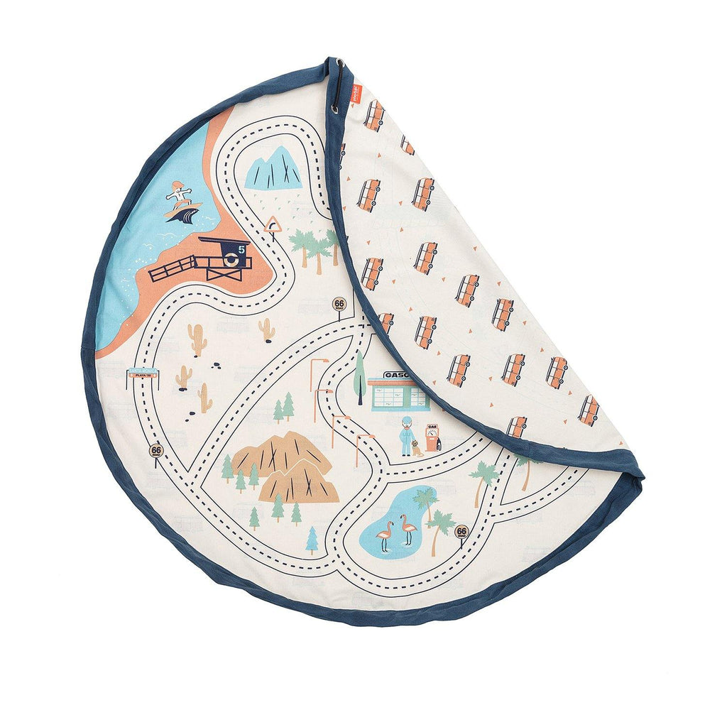 L.A. Roadmap Toy Storage Bag - Big Head