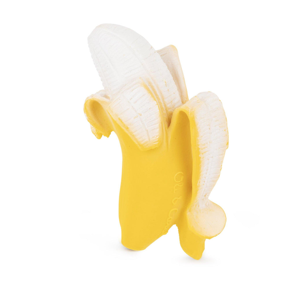 Banana Natural Rubber Teether - Big Head