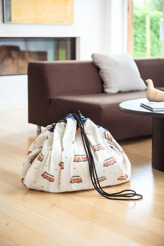 L.A. Roadmap Toy Storage Bag - Big Head