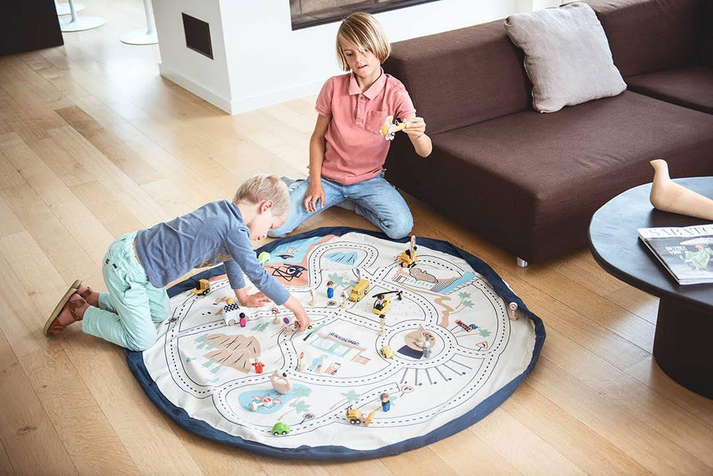 L.A. Roadmap Toy Storage Bag - Big Head