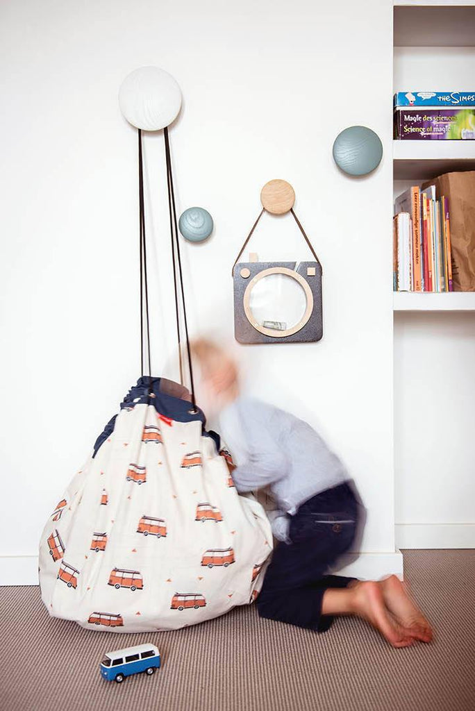 L.A. Roadmap Toy Storage Bag - Big Head