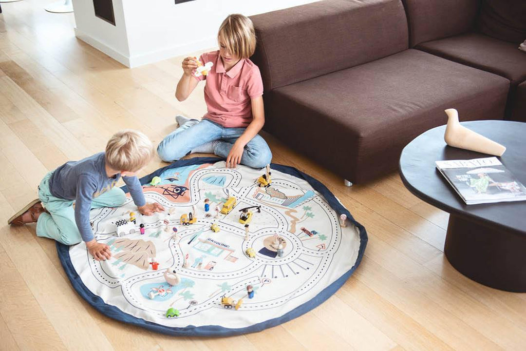 L.A. Roadmap Toy Storage Bag - Big Head