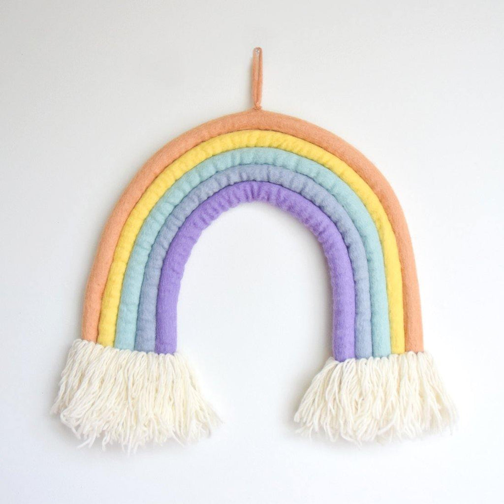 Rainbow Hanging - Pastel - Big Head