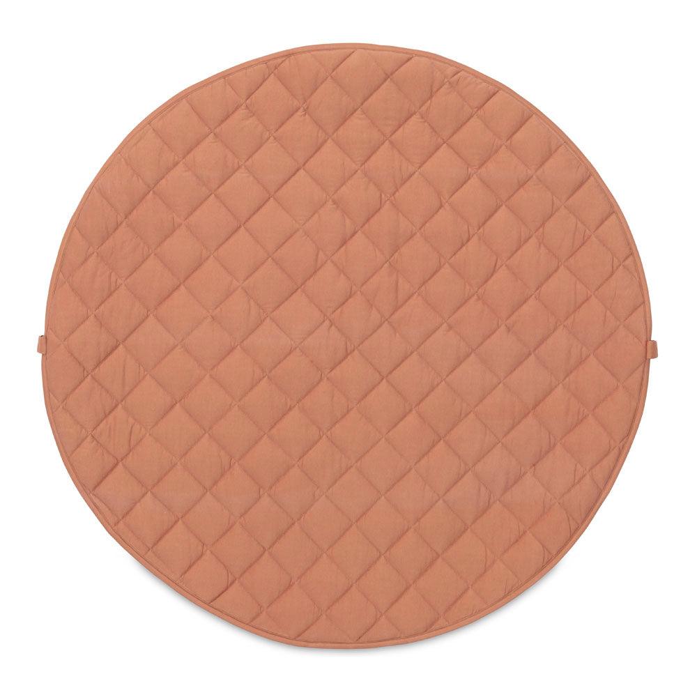 Play&Go Tawny Brown Organic Babymat - Bag - Big Head