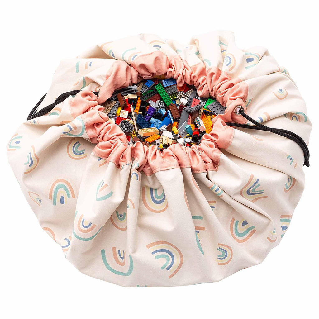 Rainbow Toy Storage Bag - Big Head