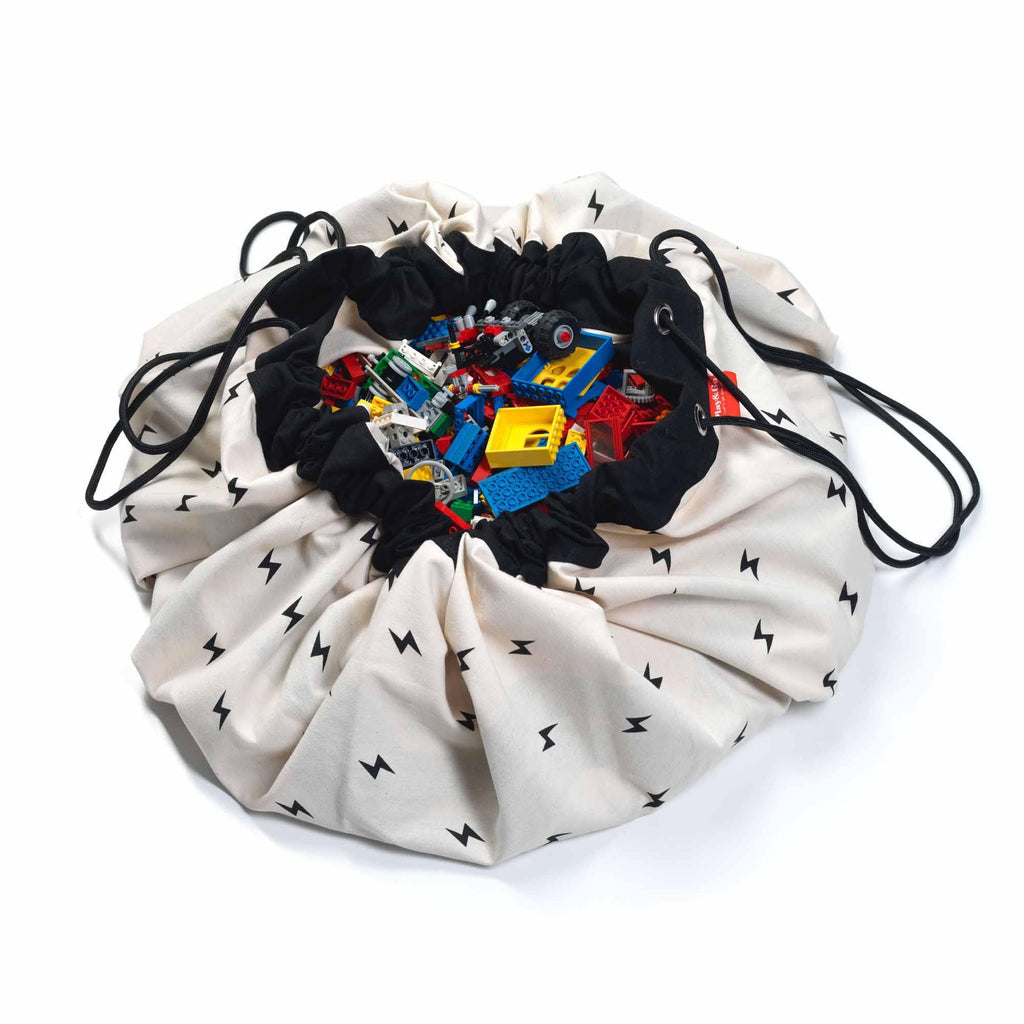 Roadmap/Thunderbolt Toy Storage Bag - Big Head