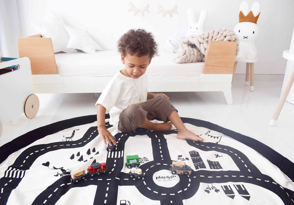Roadmap/Thunderbolt Toy Storage Bag - Big Head
