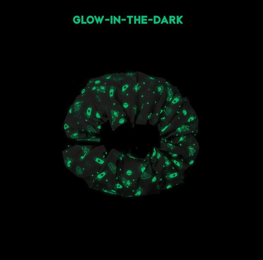 Space Glow In The Dark Toy Storage Bag - Big Head