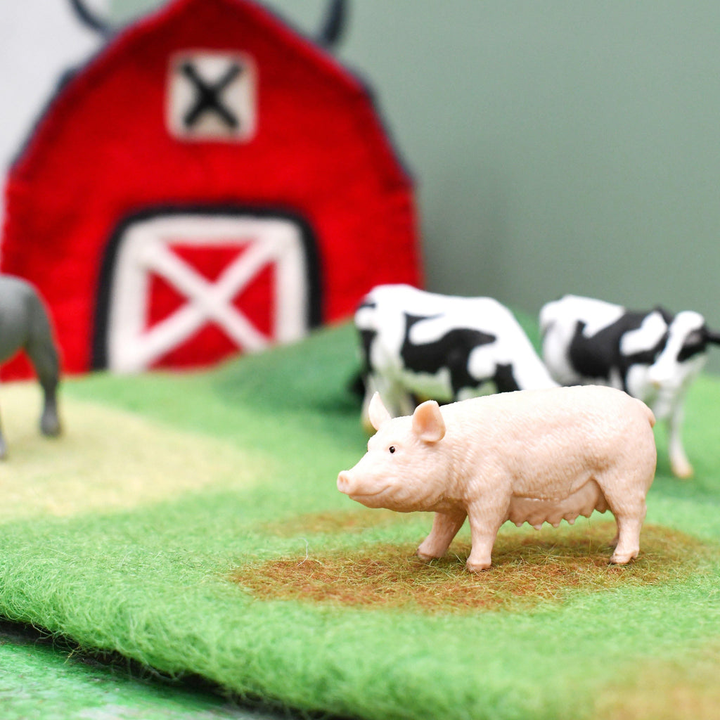 Farm Felt Play Mat Playscape - Big Head