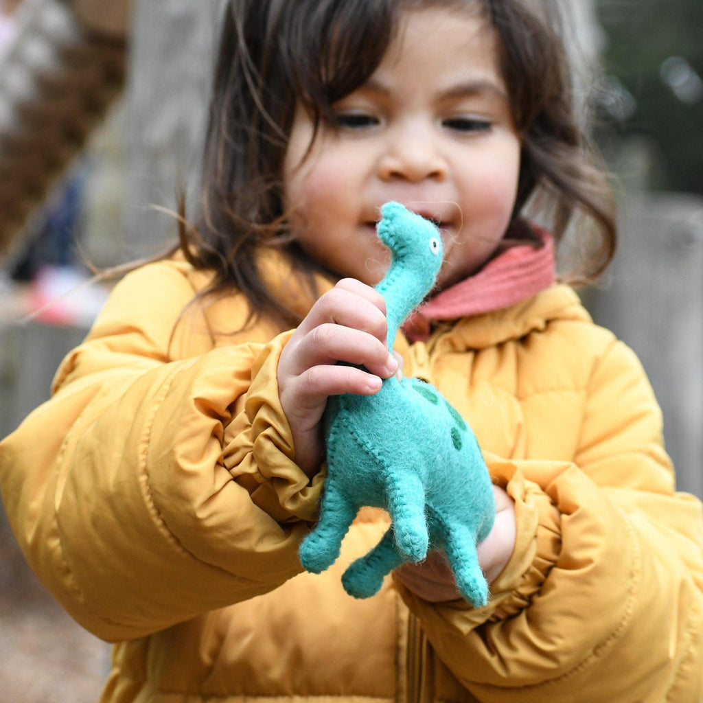 Felt Brachiosaurus Dinosaur Toy - Big Head