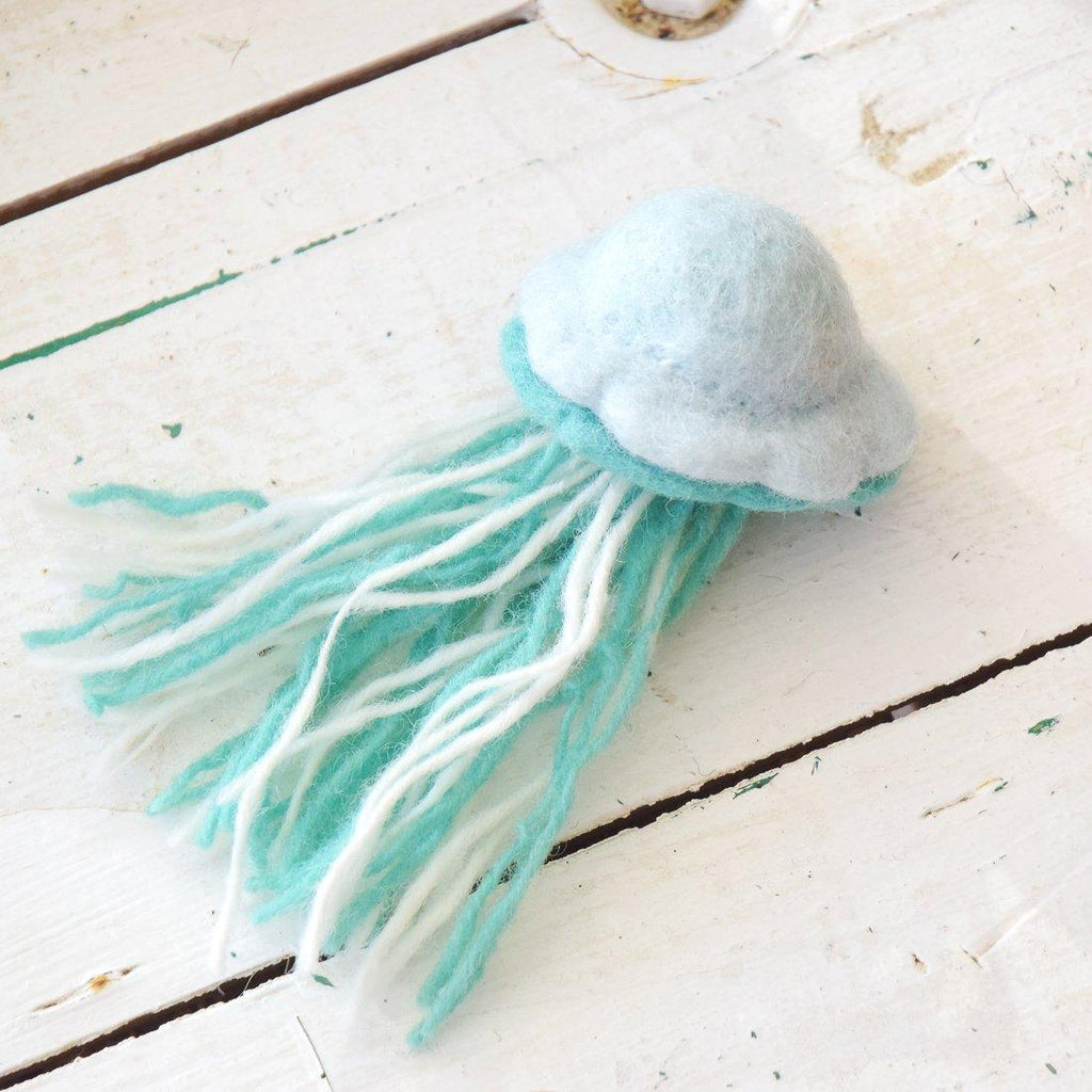 Felt Jellyfish Toy - Big Head