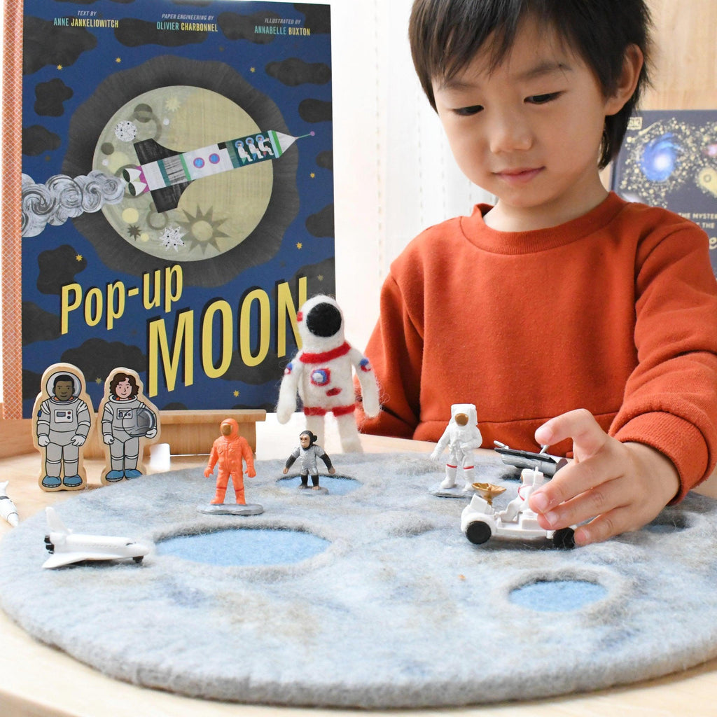 Moon Crater with Astronaut Space Playscape - Big Head