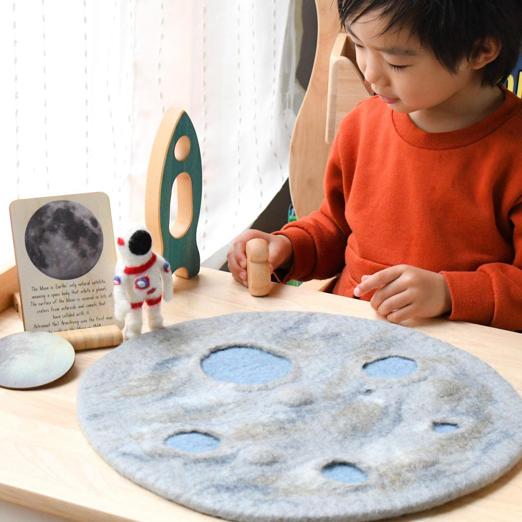 Moon Crater with Astronaut Space Playscape - Big Head